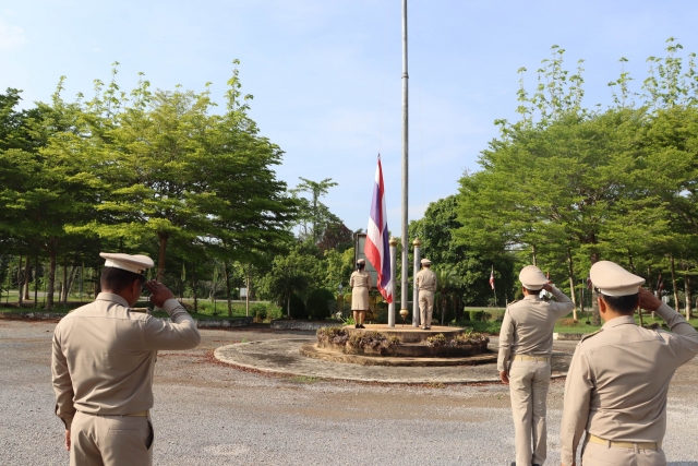 กิจกรรมการเคารพธงชาติไทย