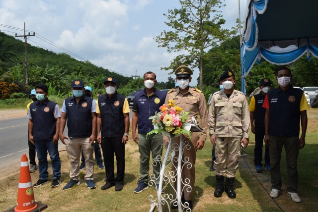 โครงการ "รณรงค์ลดอุบัติเหตุบนท้องถนนช่วงเทศกาลสงกรานต์ 2565"