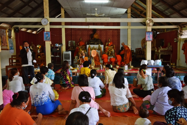 ทำบุญวันสงกรานต์ สืบสานวัฒนธรรมชาวพุทธ
