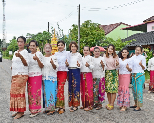 เเห่จาดสารทเดือนสิบ ดินอุดม 2563